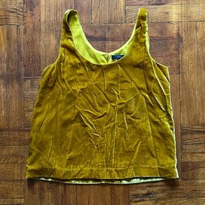 Velvet Ochre Tank
